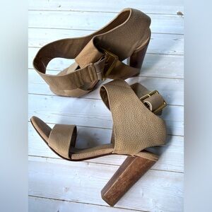 New with Tags Splendid leather cuffed sandals